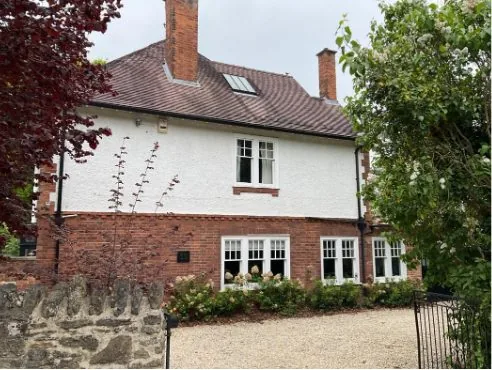 1920s solid-brick house in the Iffley conservation area after deep retrofit